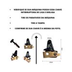 Botão Liga E Desliga Para Máquinas De Corte Original