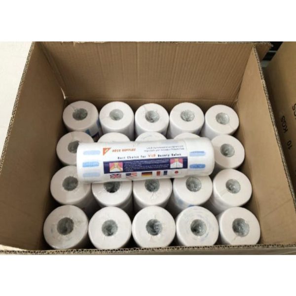 Caixa de Gola Higiênica Branca 20pcts com 5rolos (100 rolos total)