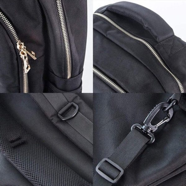 Maleta Mochila Organizadora Barbeiro Divisórias Removíveis