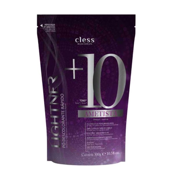 Pó Descolorante Amentista Cless Lightner 10 tons 300g