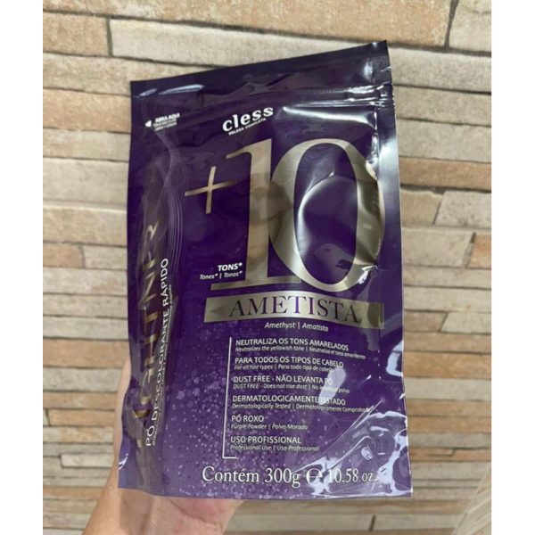 Pó Descolorante Amentista Cless Lightner 10 tons 300g