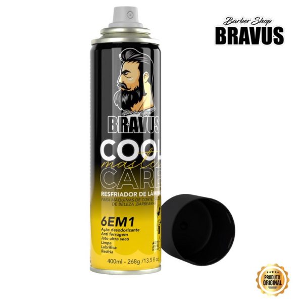 Resfriador de Lâminas Cool Care 6 em 1 Bravus 400ml
